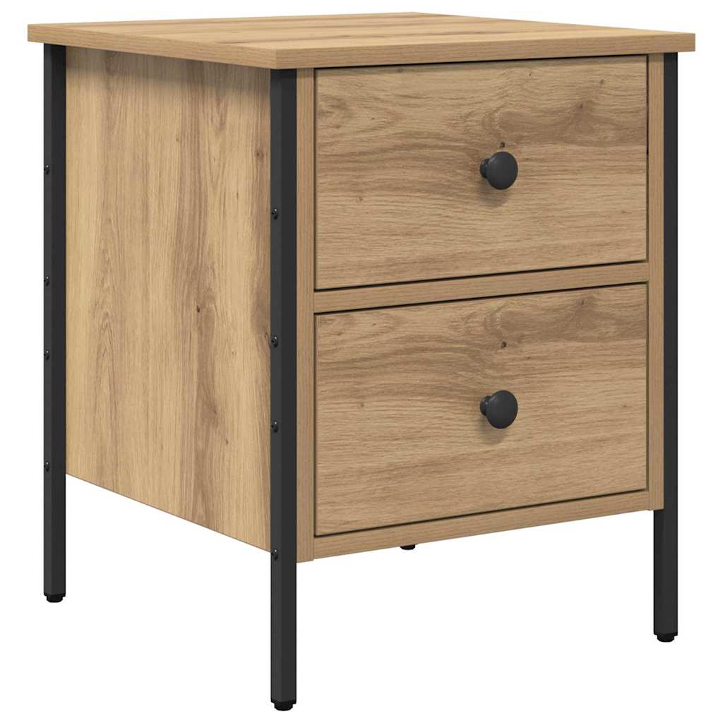 Bedside Cabinet with Drawer Artisan oak 40 x 42 x 50 cm
